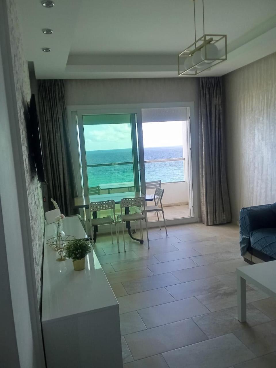 Appartf3 Vue Panoramique Sur Mer Residence Vista Del Mar Fnideq Exterior photo
